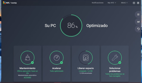 Imagen 2 de 4 de Avg Tuneup 2019 Optimiza Y Limpia Tu Pc - Licencia Original