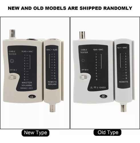 Testador De Cabo Profissional Rj45+bnc Yg468b, Rápido E Prec