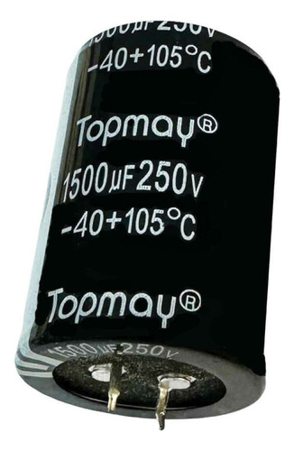 3 Pçs Capacitor Eletrolitico 1500x250v - 1500uf X 250v 105º