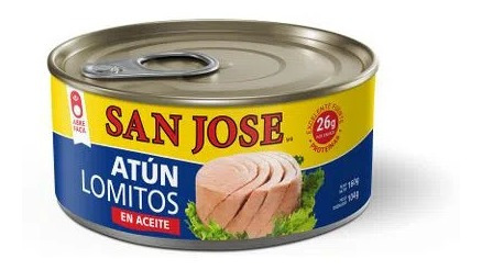 Atun Lomo San Jose En Aceite 160 Gr(6 Unidad)super