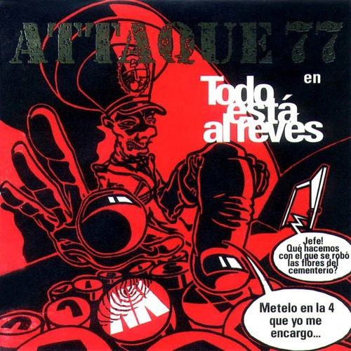 Attaque 77 - Todo Esta Al Reves - Cd Nuevo, Cerrado