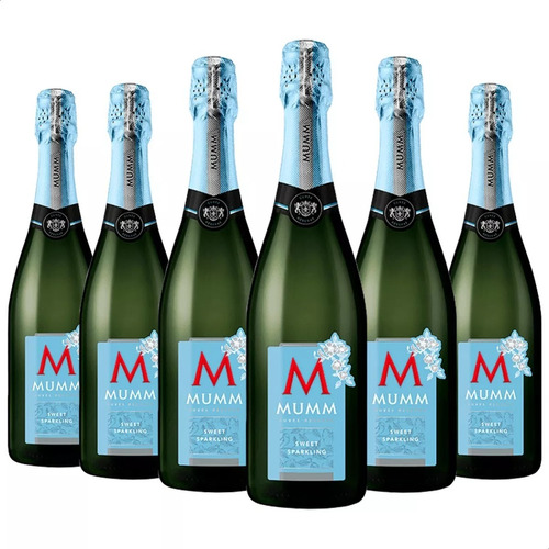 Champagne Mumm Cuvee Sweet Sparkling 750ml X6