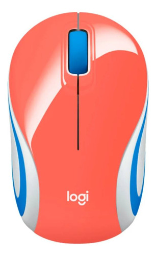 Mouse Logitech Mini M187 Refresh Coral