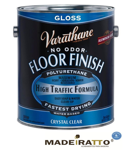 Imagem 1 de 1 de Verniz Varathane Floor Finish - Brilho - 3,6 L