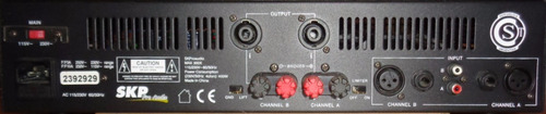 Amplificador Potencia Skp Pro Audio Max 300x 150+ 150w Usado