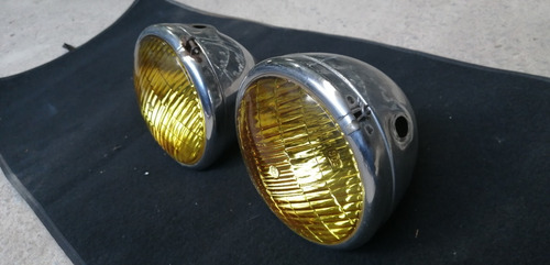Par Farol Carcaça Amarelo Ford Década 40 50 De Época (Usado)