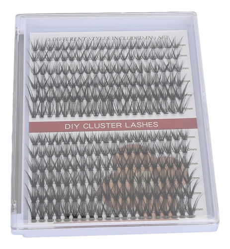 Extensiones De Pestañas 40d Diy, 240 Racimos, 10 A 16 Mm, Fa