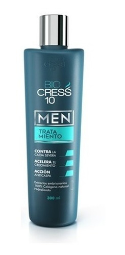 Kit Shampo +.tratamiento Men Bio Cress 10 Contra La Caida 