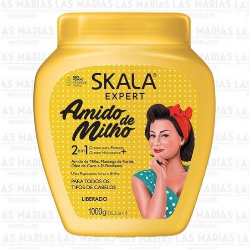Crema Tratamiento Skala Expert 1 Kg Vegan Curlygirl Liberada