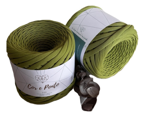 Fio De Malha Premium 25mm - Avocado 400g