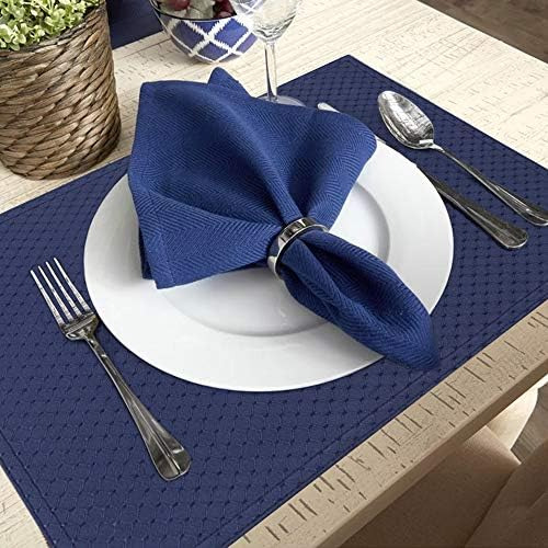 Colorbird Waffle Jacquard Manteles Individuales, Juego De 4,