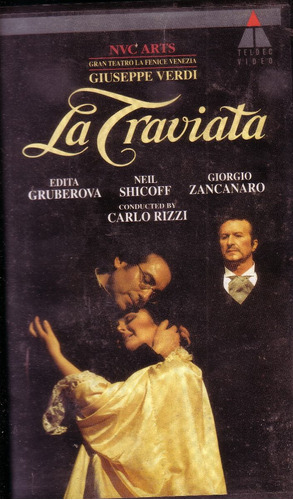 La Traviata Verdi Opera Edita Gruberova Neil Shicoff Vhs Pvl