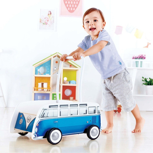 Caminador Bebe Carro Madera Hape Niño Mvd Kids Juguete