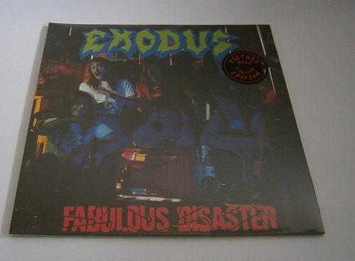 Imagen 1 de 2 de Exodus - Fabulous Disaster ( L P Picture Disc 2016)
