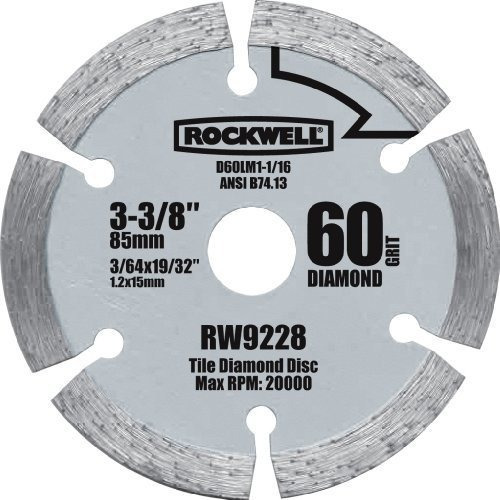 Hoja De Sierra Circular (grano De Diamante De 3 A 3/8'')