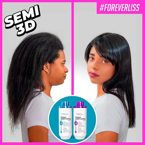 Shampoo Antirresíduo Forever Liss Semi Definitva 1l