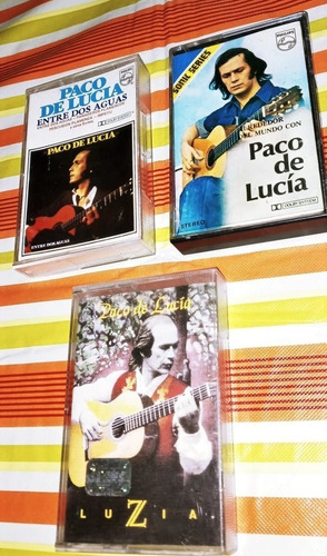 Cassettes Paco De Lucia 