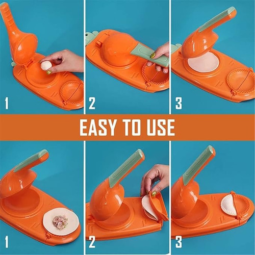 Máquina Manual 2n1 Bolas De Masa Y Empanadas Para El Hogar