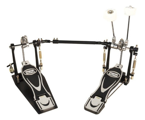 New Beat Dp-2012tw Doble Pedal Para Bombo De Batería