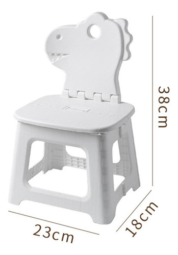 Silla Plegable, Taburete Plegable Con Respaldo, Reposapiés