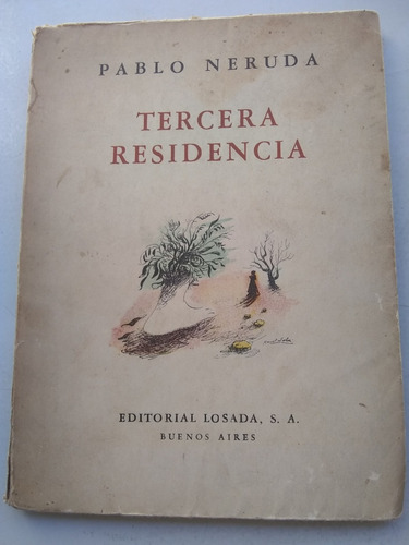 Tercera Residencia Pablo Neruda. 1951 2da. Recoleta/envíos
