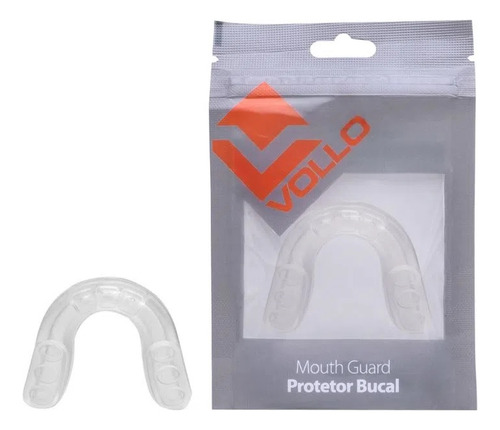 Protetor Bucal E Dente Moldável Simples Transparente Vollo
