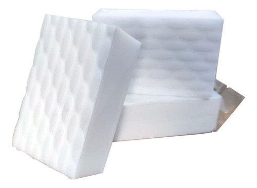 8 Esponjas Nanocomprimidas De Alta Densidad De 11 X 7 X 4 Cm