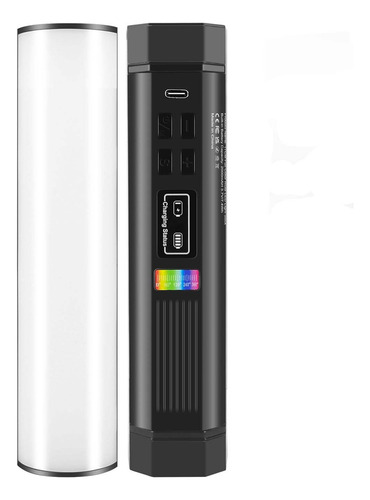 Barra De Luz Led Magnética Rgb De 17 Cm/6,7 Pulgadas, Tubo D