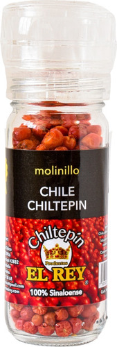 Molinillo De Chile Chiltepin 30 Grs Caja 12 Piezas