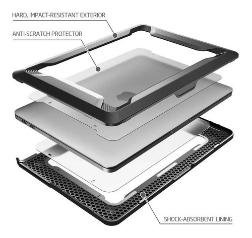 I-blason Rugged Case Para Macbook Pro 13 2017/16 A1706 A1708