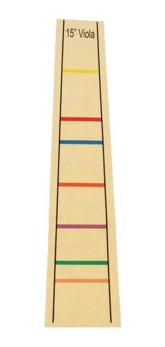 Imagen 2 de 8 de Viola Adhesive Fret Board Vinilo Viola De 15 Pulgadas