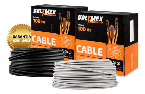 Pack 2 Cajas Cable Electrico Calibre 12 De 100 Metros