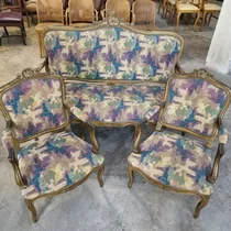 Comprar Galli Antiguo Juego Sillones Sala Living Francés Luis Xvi