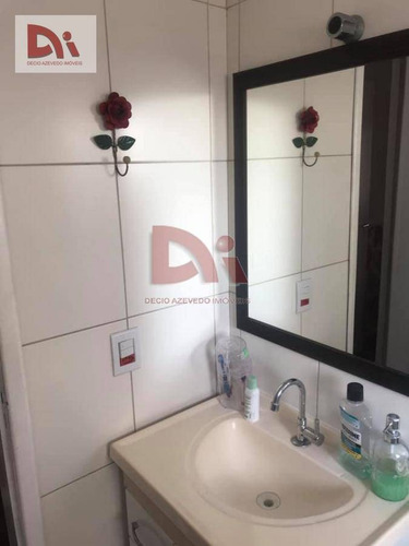 Apartamento Com 2 Dormitórios À Venda, 58 M² Por R$ 193.000,00 - Areão - Taubaté/sp - Ap0234