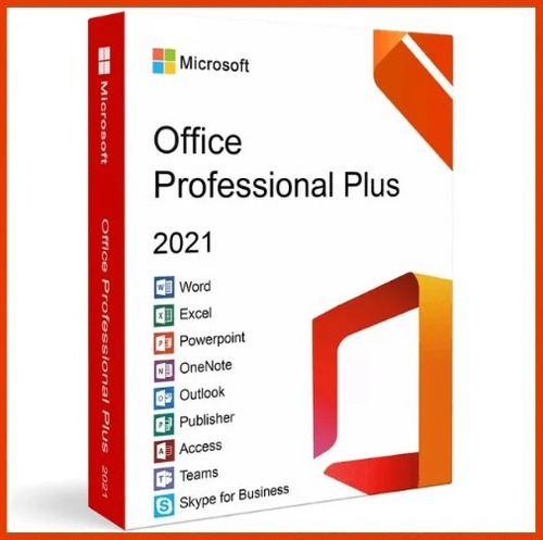 Licencia Microsoft Office 2021 Pro Plus Para 5 Equipo
