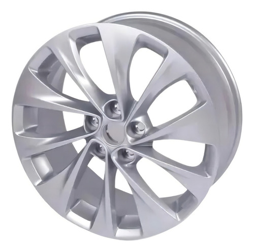 Llanta De Aleación R17 Chevrolet Cruce 5x105 Nafta Gris Plata