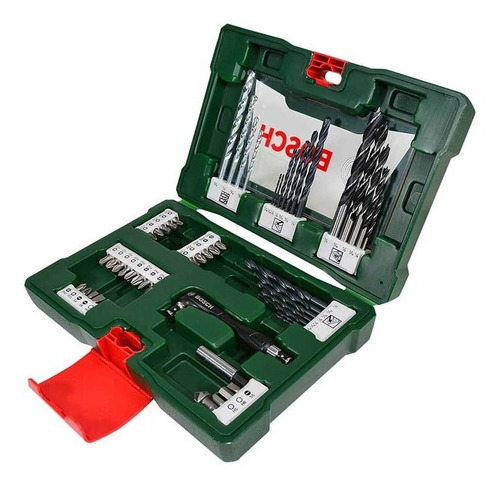 Set Brocas Puntas Madera Metal Concreto 52pz Bosch2607017358
