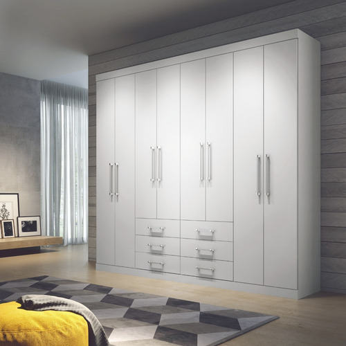 Ropero Placard 8 Puertas 6 Cajones Dormitorio Master 132366