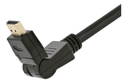 Cable Hdmi 2.0 Hd 3d 4k 60fps 1.8m Giro Pivote Xtech Xtc-606