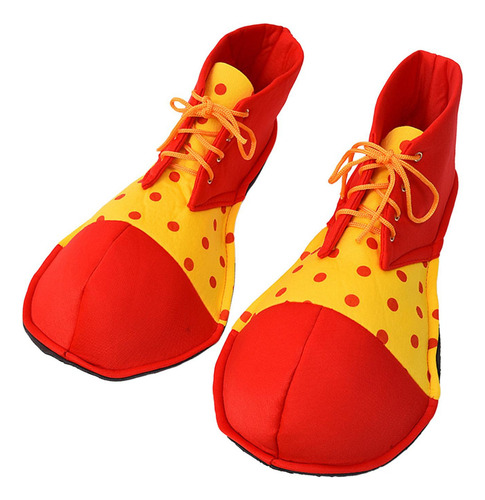 Para Sapatos De Palhaço Traje De Festa Feriado Role Play