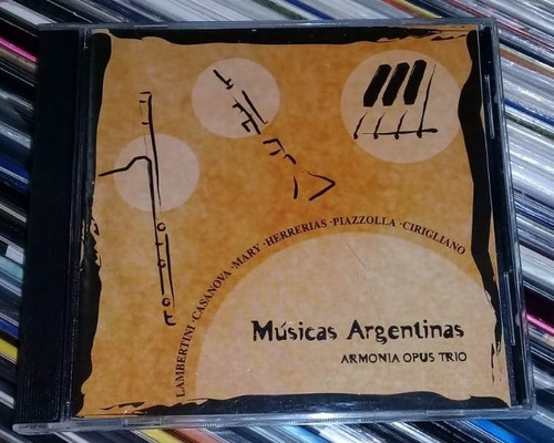 Armonía Opus Trío - Músicas Argentinas  Cd Kktus
