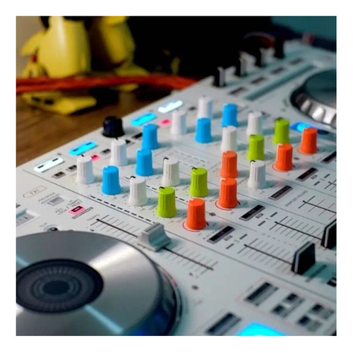 Pack X20 Perillas Knobs Potenciometros Colores Dj