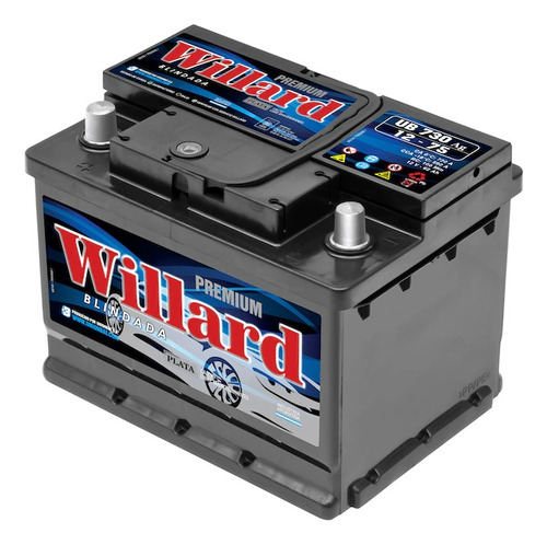 Bateria Willard Ub730 Derecha 12x75 Instalacion Plan Canje