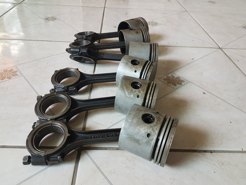 Jogo Pistao E Biela Willys 6cil Maverick/rural / F75 / Jeep (Usado)