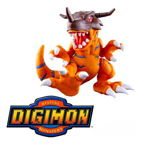 Greymon Agumon Digimon Bandai Dynamotion Angemon Anime Ball (Usado)