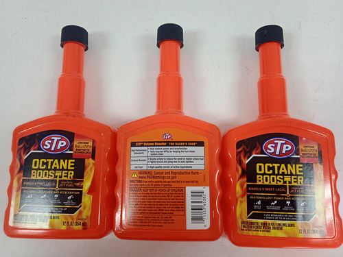 Elevador De Octanaje Gasolina Stp Para 108 Ltro 354 Ml 12 Oz