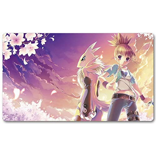 Mat De Juego Digimo Tamaño 60x35cm Para Tcg Mtg Ccg