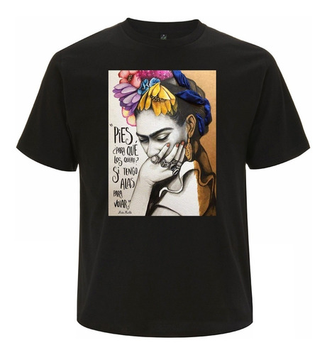 Remeras Frida Kahlo  100% Algodón