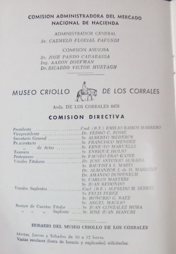 Imagen 3 de 5 de Museo Criollo De Los Corrales Año 3 Numero 10
