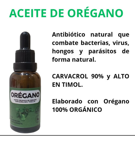 Kit Aceite De Oregano + Aceite De Coco. Oregano Y Coco